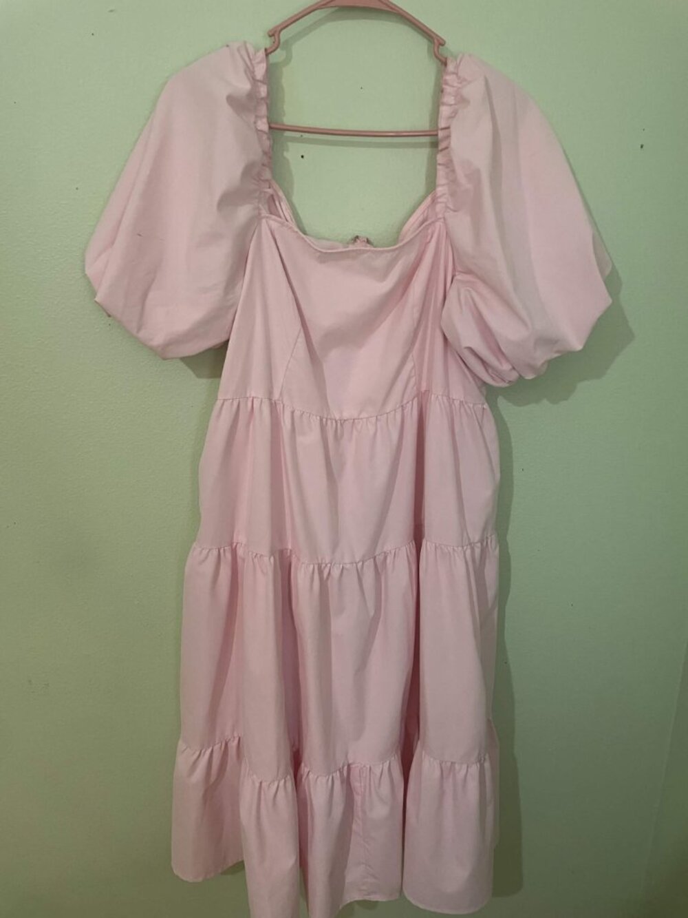 ୭🧷✧˚. ᵎᵎ 🎀Shein~Womans 2X/XXL~Pink~Puffy Skirt~Princess Dress୭🧷✧˚. ᵎᵎ 🎀